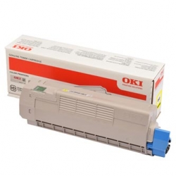 OKI TONER 46507505, YELLOW, 6000S, OKI C612, ORYGINAŁ