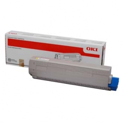 OKI TONER 44844613, YELLOW, 7300S, OKI C822, ORYGINAŁ