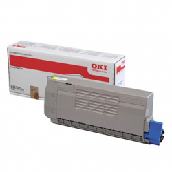 OKI TONER 45396301, YELLOW, 6000S, OKI MC760, ORYGINAŁ