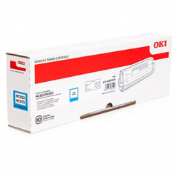 OKI TONER 45862839, CYAN, 7300S, OKI MC853, ORYGINAŁ