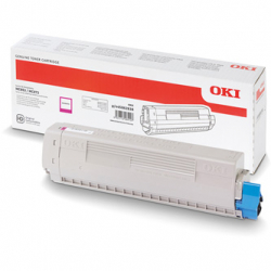 OKI TONER 45862838, MAGENTA, 7300S, OKI MC853, ORYGINAŁ