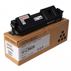 RICOH TONER 408250, BLACK, 10000S, RICOH SPC360X, ORYGINAŁ