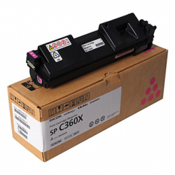 RICOH TONER 408252, MAGENTA, 9000S, RICOH SPC360X, ORYGINAŁ