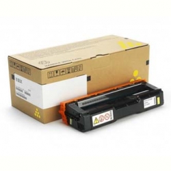 RICOH TONER 407534, YELLOW, 4000S, RICOH AFICIO SPC 252DN, ORYGINAŁ