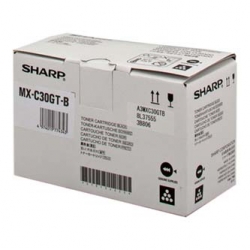 SHARP TONER MX-C30GTB, BLACK, 6000S, SHARP MX-C250FE, ORYGINAŁ
