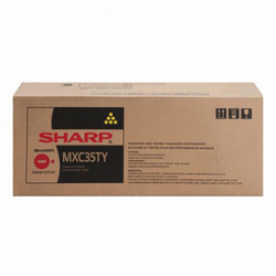 SHARP TONER MX-C35TY, YELLOW, 6000S, SHARP MX-C357F, ORYGINAŁ