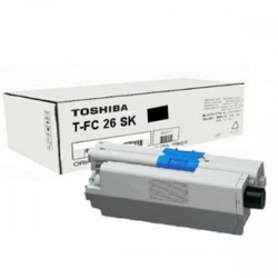 TOSHIBA TONER TFC26SK7K, BLACK, 7200S, 6B000000559, ORYGINAŁ