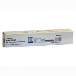 TOSHIBA TONER TFC26SC6K, CYAN, 6000S, 6B000000557, ORYGINAŁ