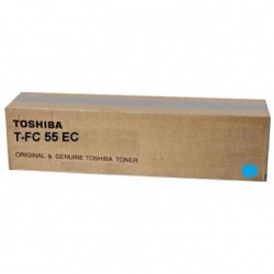 TOSHIBA TONER TFC55EC, CYAN, 26500S, 6AG00002318, ORYGINAŁ