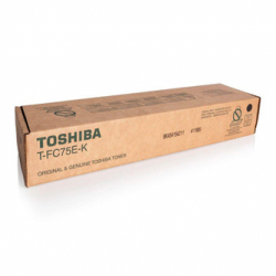 TOSHIBA TONER T-FC75E-K, BLACK, 92900S, 6AK00000252, ORYGINAŁ