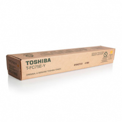 TOSHIBA TONER T-FC75E-Y, YELLOW, 35400S, 6AK00000254, ORYGINAŁ